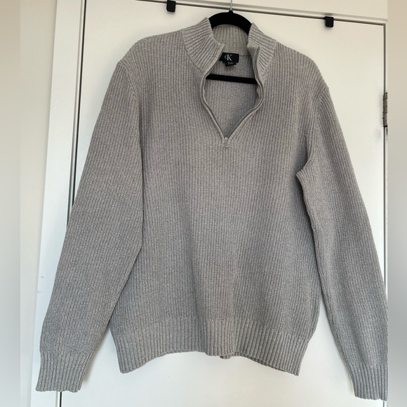 Calvin Klein quarter zip sweater - Picture 1 of 5